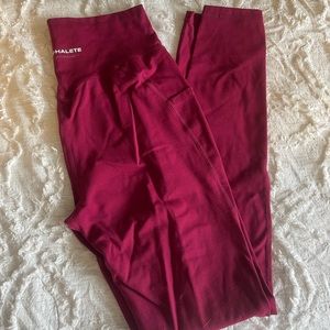 OG Alphalete Aphaluxe Red Leggings
